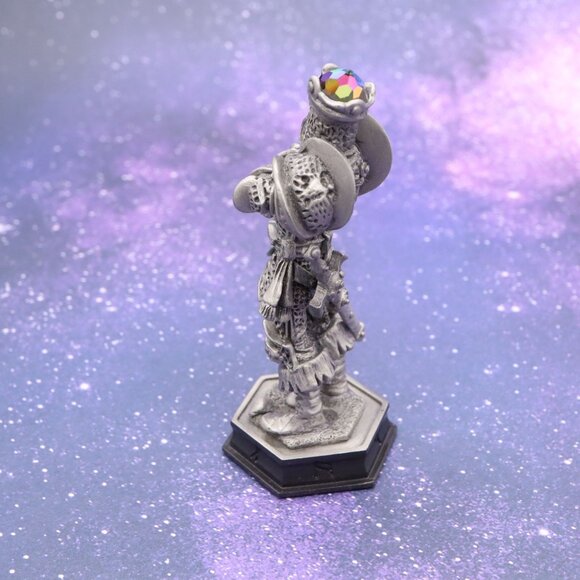 Danbury Mint - Fantasy Of The Crystal - Vistar the Terrible King Chess Piece - Picture 4 of 5